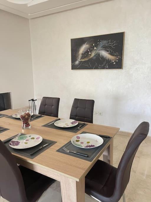 Chic & Cosy Flat Near Airport Lockbox Fast Wifi Apartment Nouaceur Екстериор снимка